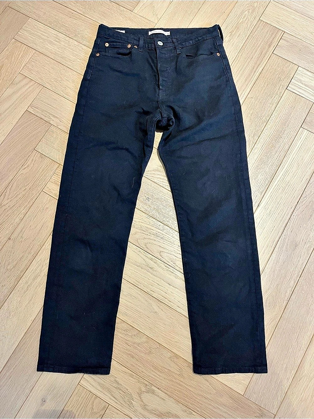 Levi's Ribcage Straight Ankle Jeans Men's Black